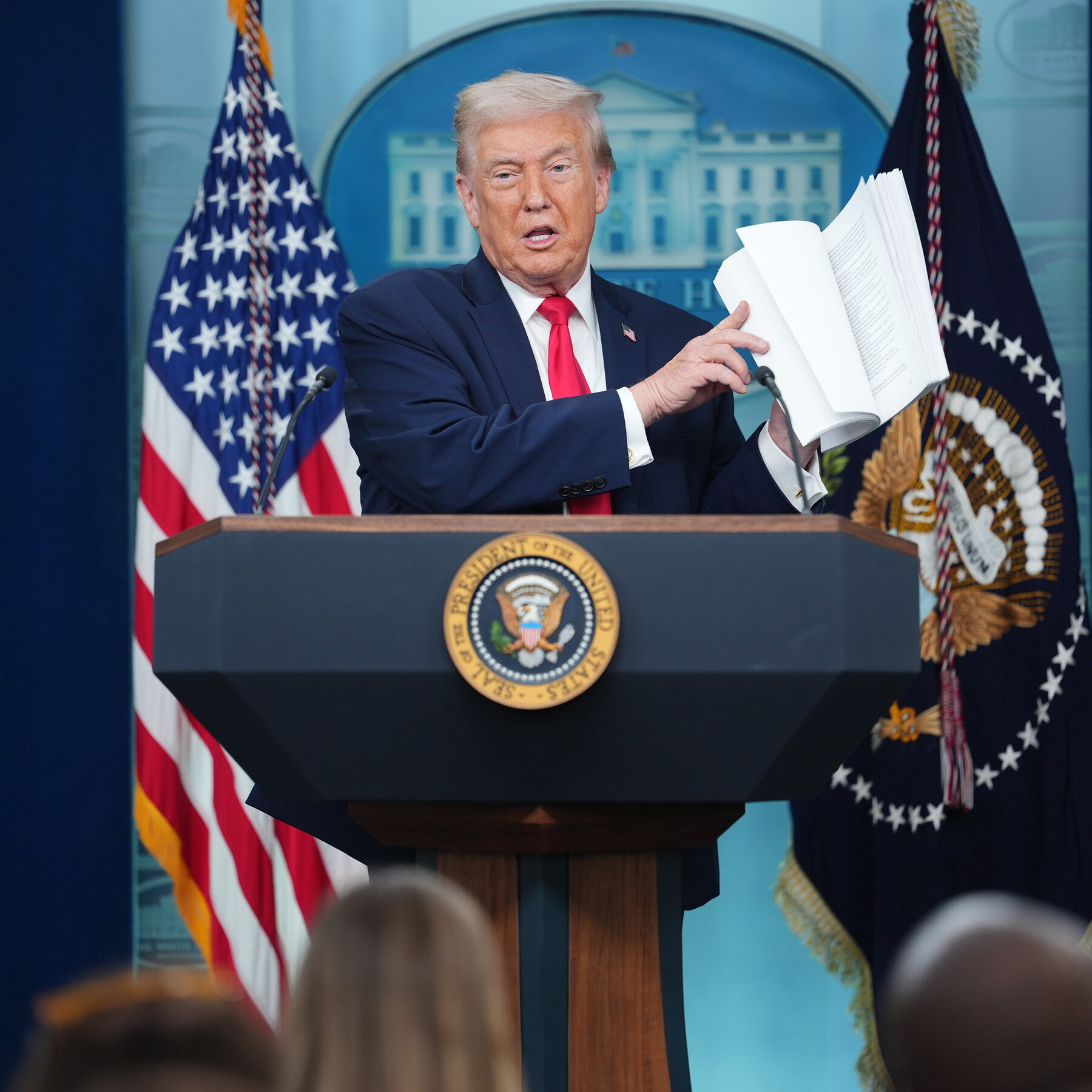 ‘God Is Very Proud’: Trump Marks Anniversary With a Victory Lap