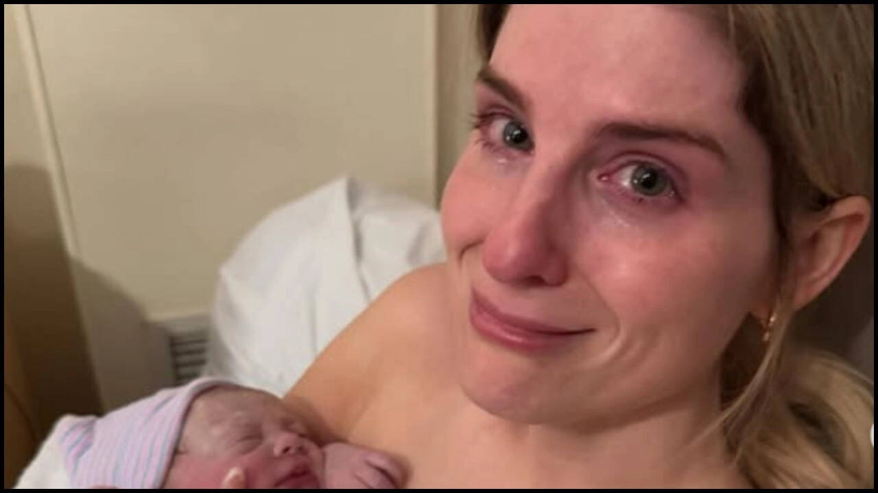 Meghan Trainor and Daryl Sabara share PICS of their newborn baby girl