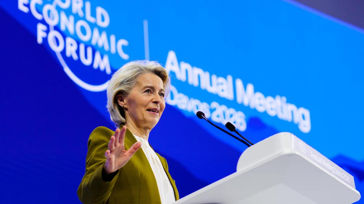 World Economic Forum 2026 highlights: EU nears historic trade deal with India, says president Ursula von der Leyen