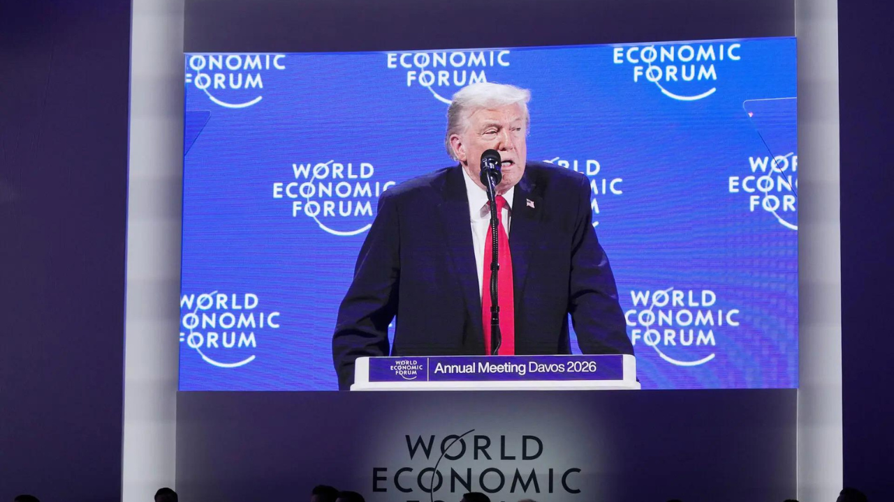 Greenland &amp; windmills: Trump's unhinged Davos speech fact-checked; mentions India-Pak war again