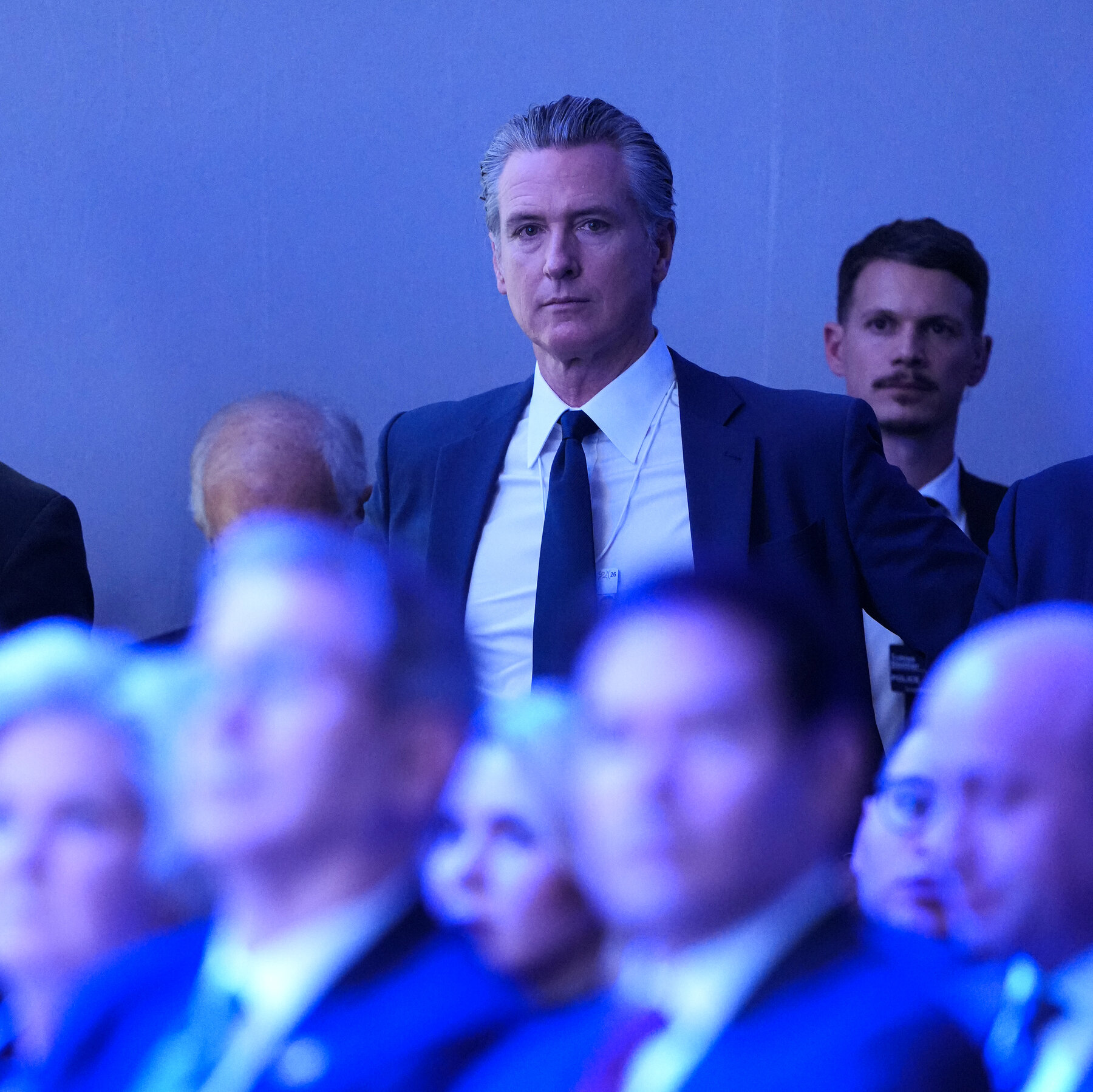 Newsom Says Trump Team Barred Him From U.S. Pavilion at Davos