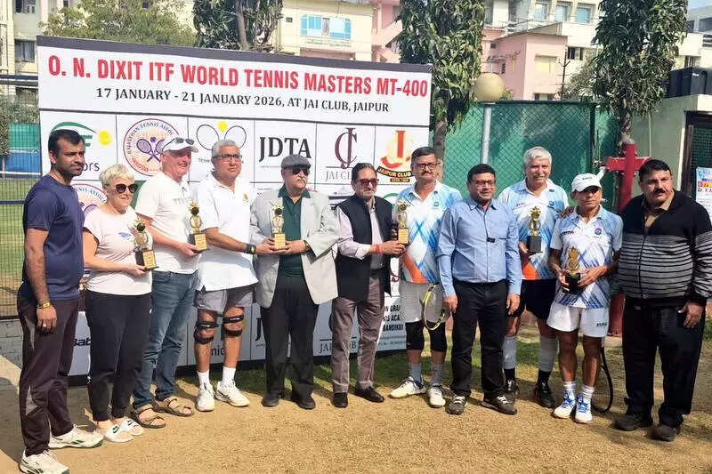 O N Dixit ITF World Tennis Masters MT-400 tournament: Slovenia’s Gorenc reigns supreme; Dipankar Chakraborty-Ravin Chaudhary triumph in doubles