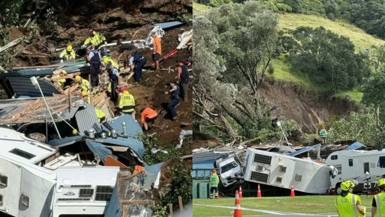 ‘Nobody rescued yet’: Several feared missing in landslip at New Zealand campsite; minister calls it ‘war-zone’