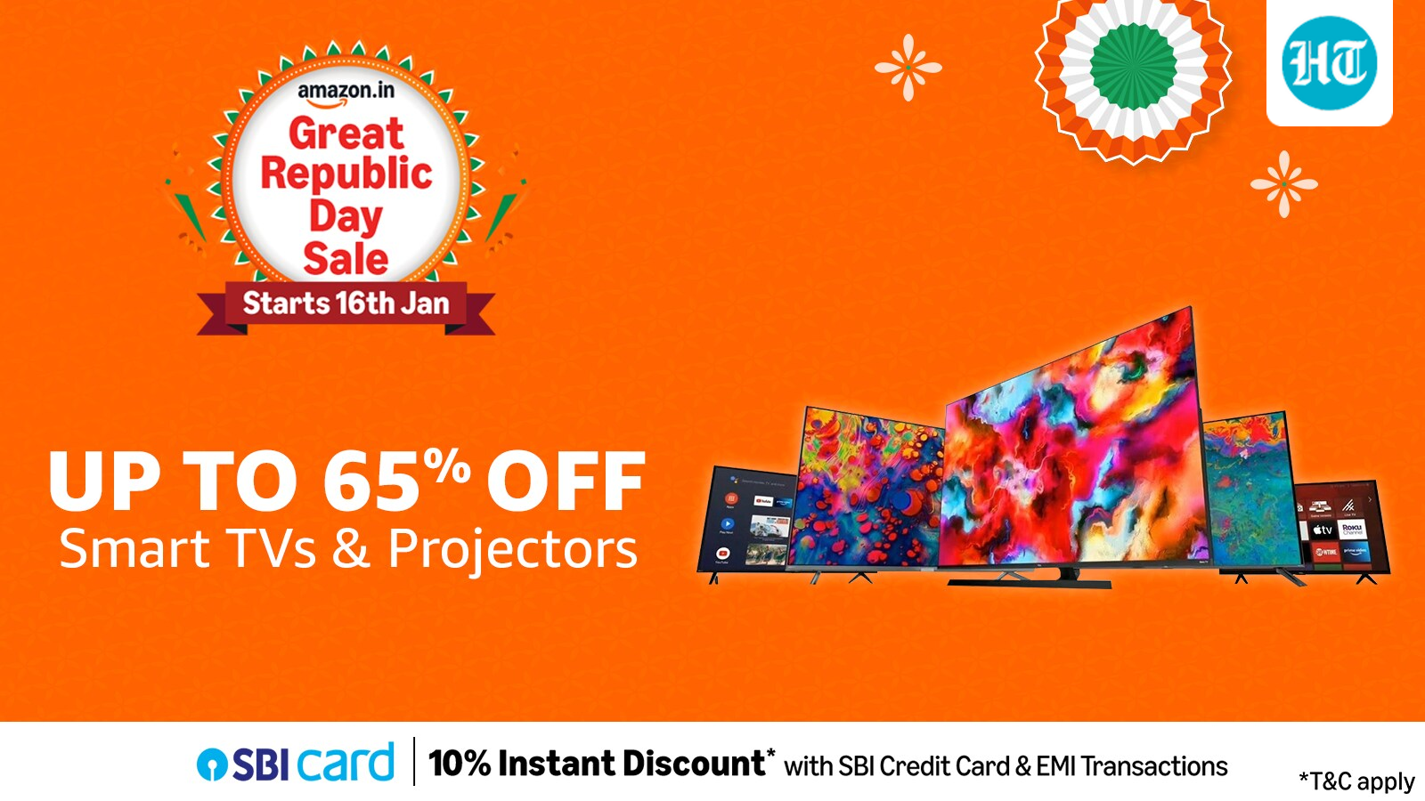 Hurry up, last day to grab 65-inch TVs with solid discounts in the Amazon Republic Day Sale: Up to 65% off