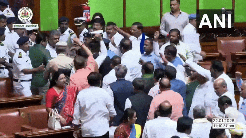 Faceoff in Karnataka assembly: Ruckus over VB-G RAM G bill; guv snubs speech, walks off