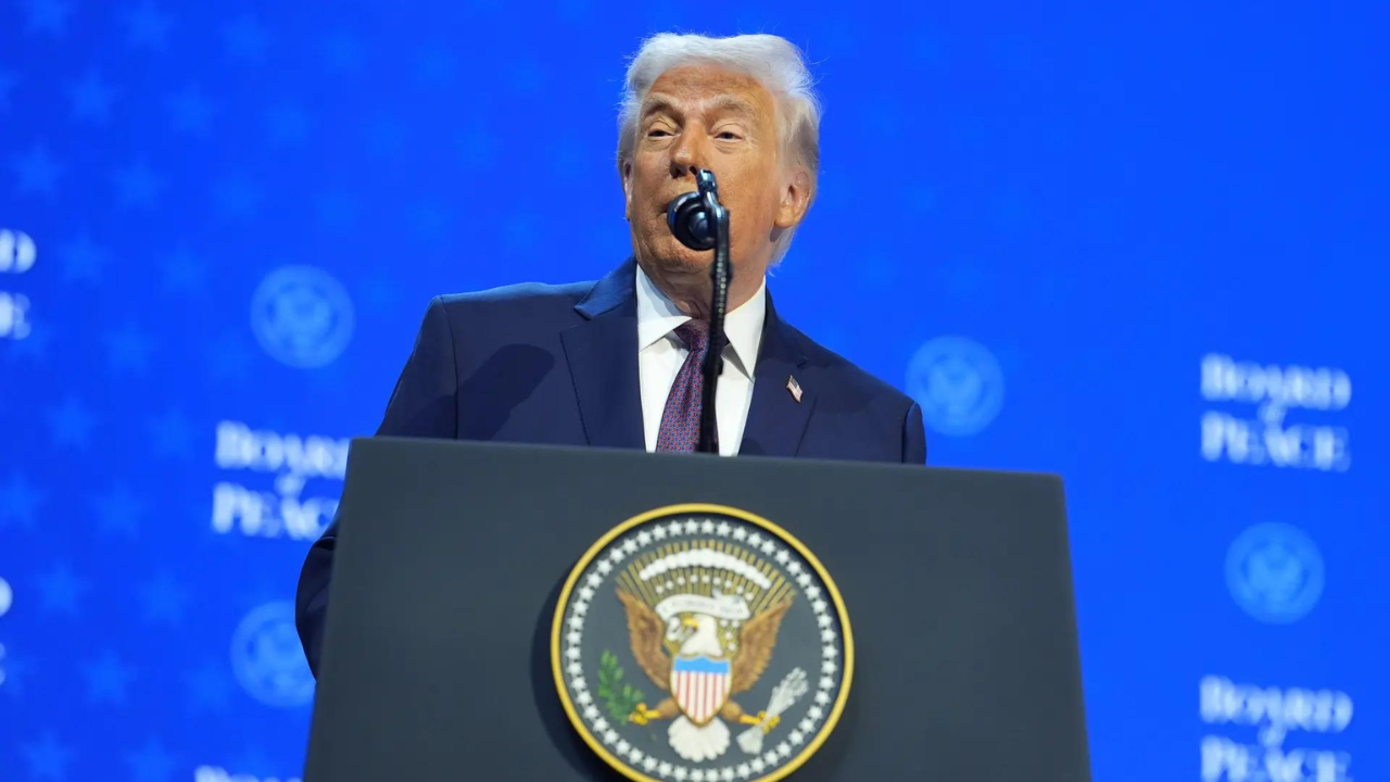 Davos 2026: Trump unveils his 'Board of Peace', says 'everybody' wants to be part of it