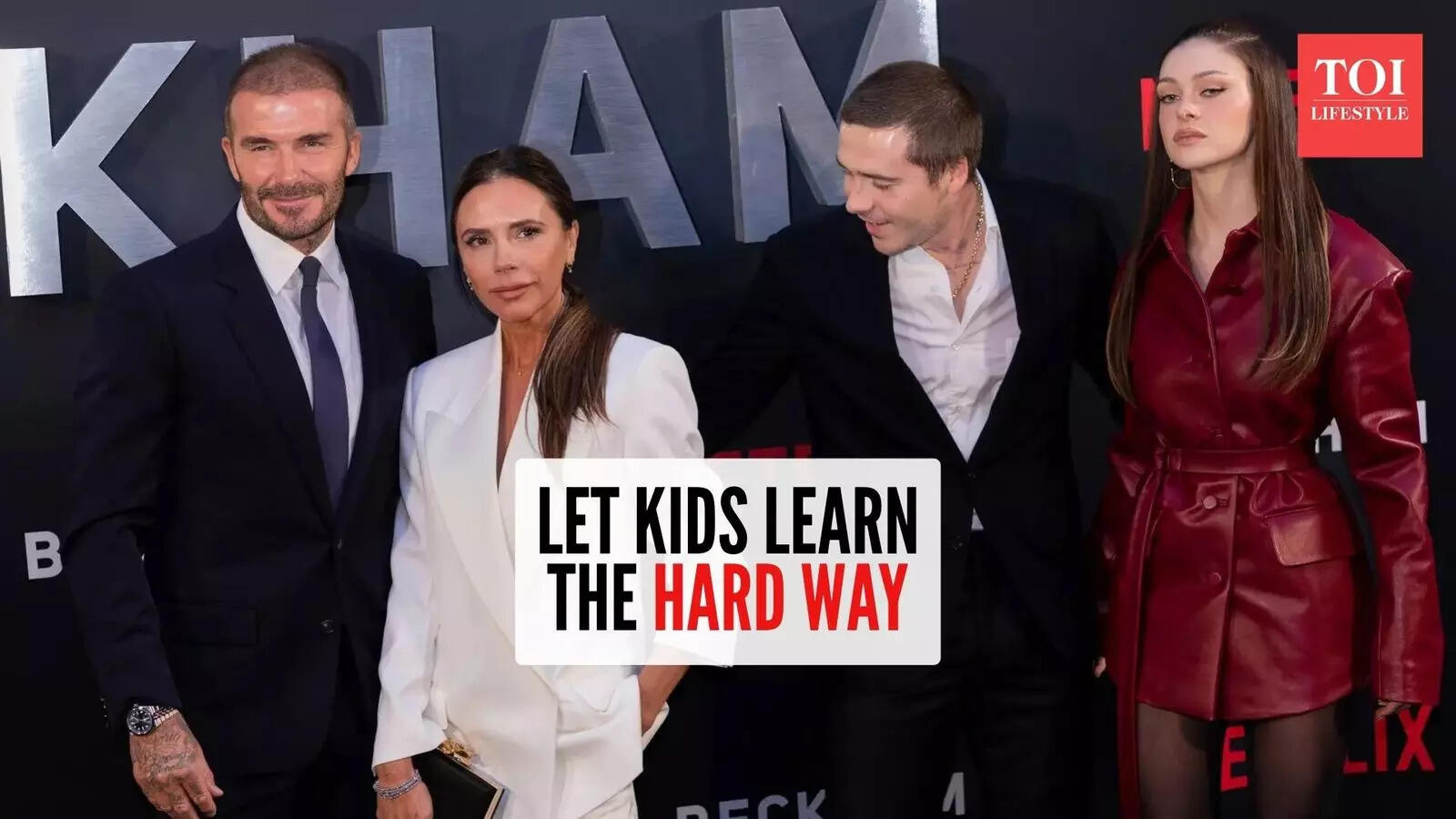 Why David Beckham believes mistakes help children grow stronger