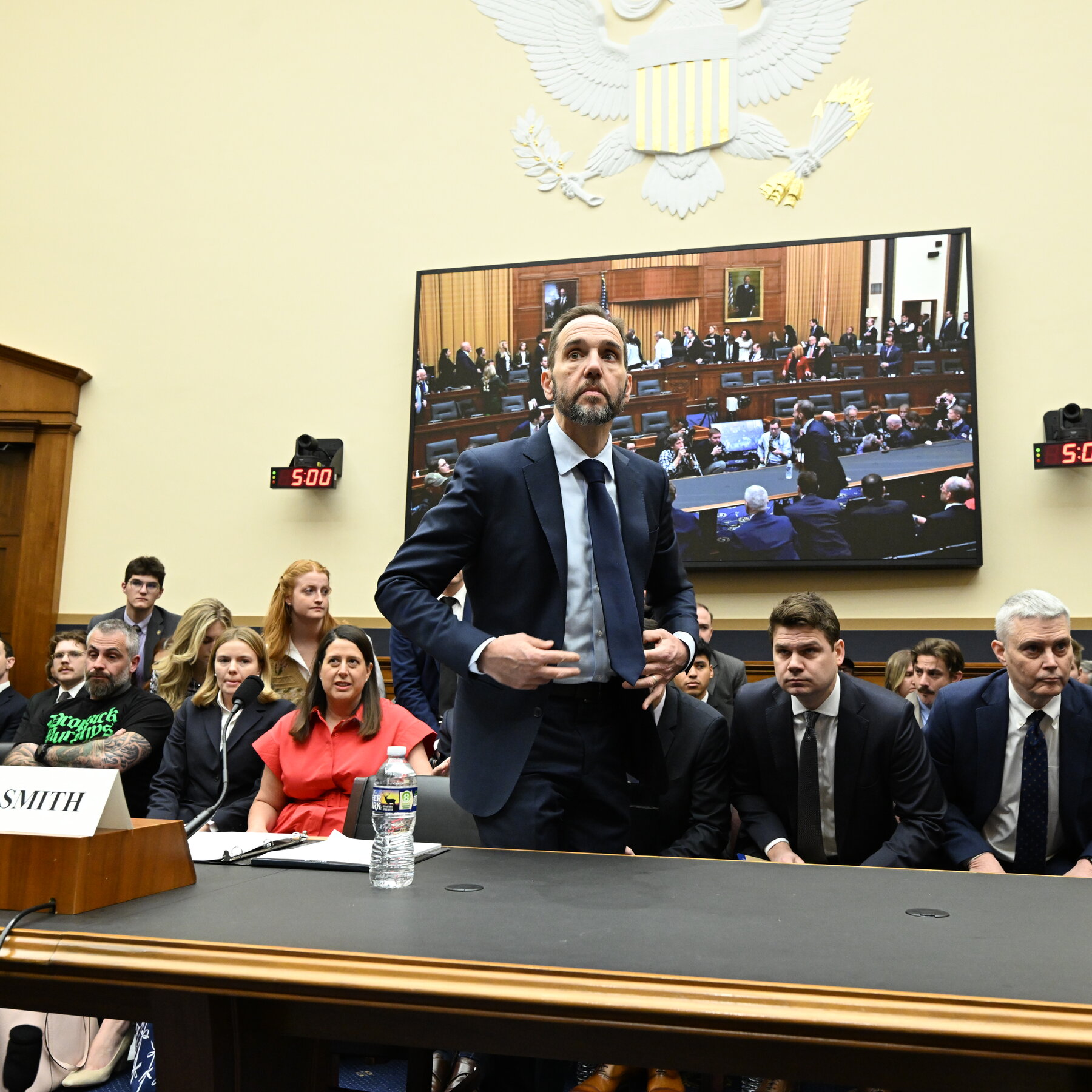 Jack Smith Defends Trump Investigations Before Lawmakers