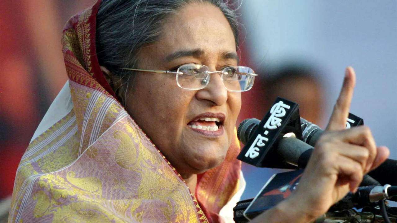 'Murderous, fascist Yunus': Hasina calls for overthrow of ‘puppet regime’ in Bangladesh; unveils 5-point plan