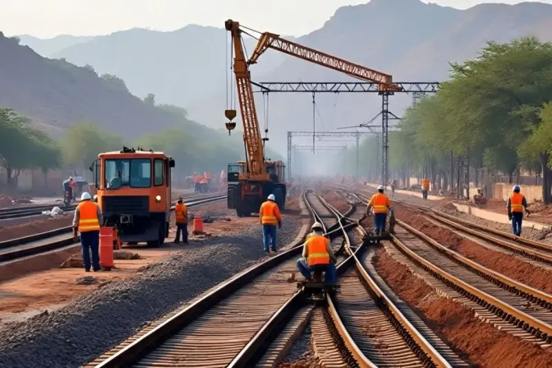 सरमथुरा-गंगापुर सिटी के बीच नई रेल लाइन: तीन जिलों की तरफ़गत वृद्धि के लिए बड़ा कदम