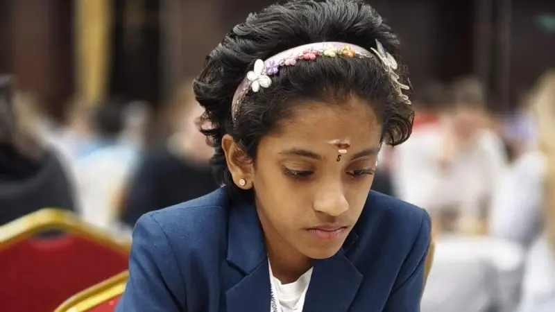 Sharvaanica Shatters Boundaries: India’s 11-Year-Old Champion Crowned World Rapid Under-12 Girls’ Champion