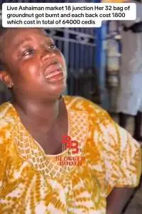 Ashaiman Market Fire Guts Stalls, Traders Lament Losses