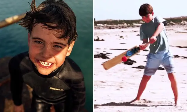 A rare look into the Cambridge family life as Prince Louis enjoys a Cornish birthday moment