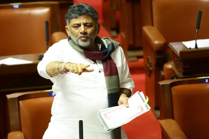 Shivakumar in Delhi: Meeting Congress High Command, but keeping names under wraps