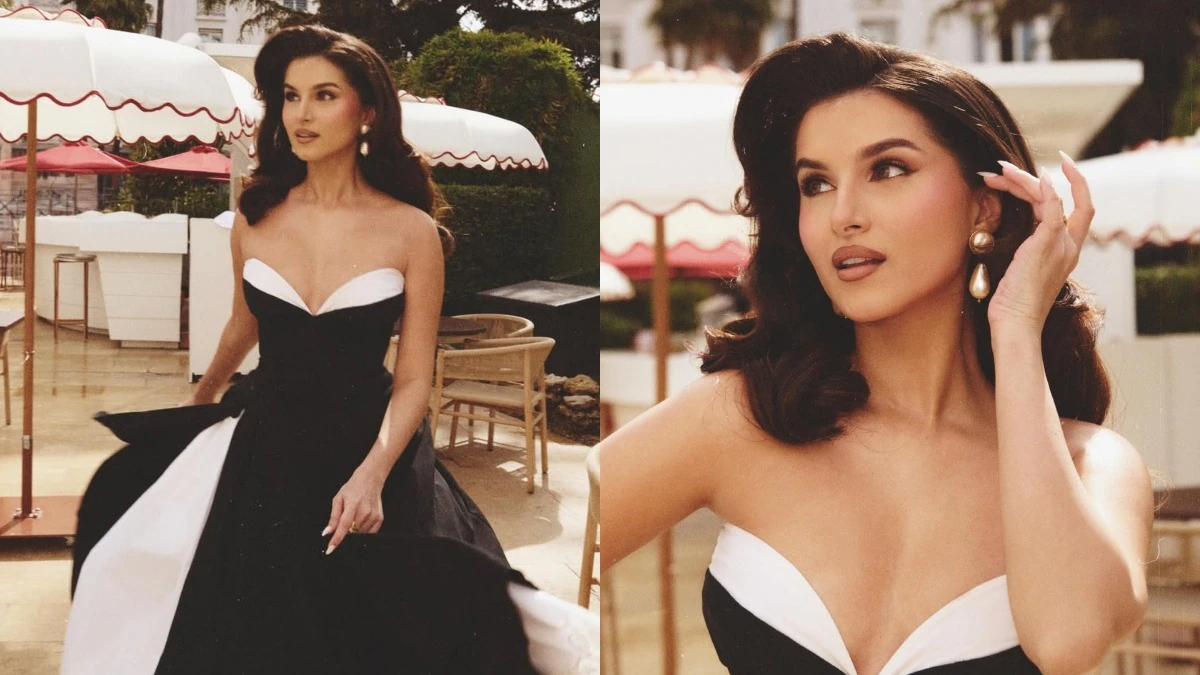 Tara Sutaria Makes Cannes Debut in Vintage Glamour