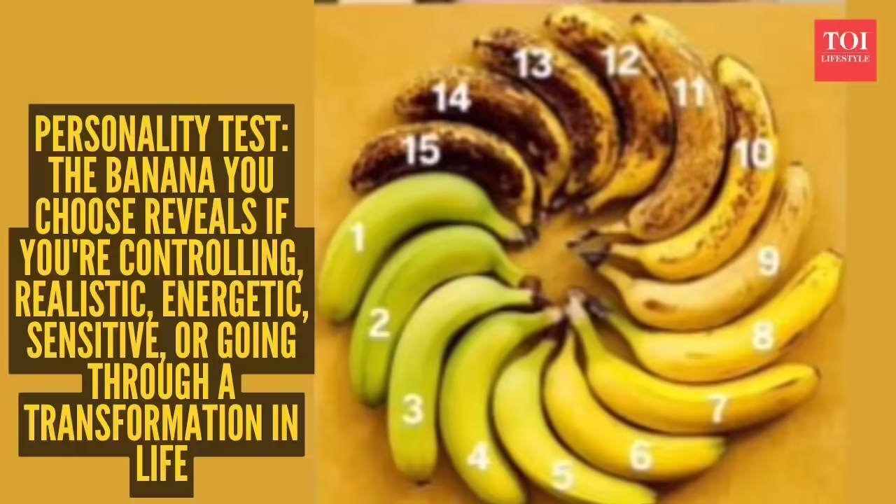 Banana-based personality test sparks online chatter about traits and transformations