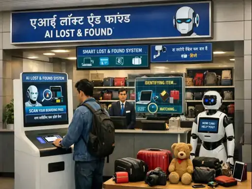 Jaipur Airport Launches AI-Based Lost and Found System, a First in India
